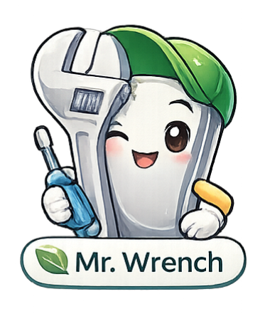 Mr. Wrench mascot